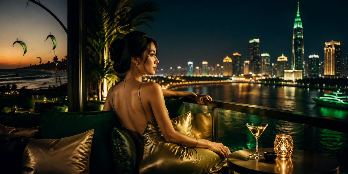 Người chơi trải nghiệm trò chơi mới tại Sài Gòn về đêm trên điện thoại